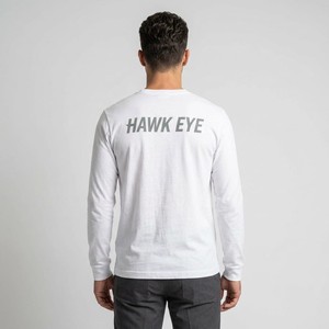T-shirts en polyester tricoté pour hommes, personnalisés, de haute qualité, coupe décontractée, manches courtes, col rond, teinture unie sur le devant - Product Image 2