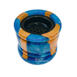 เตาเผาธูปไม้อีพ็อกซี่เรซินไม้2025ใหม่เครื่องหอมอาหรับสำหรับบ้านกลิ่นหอมสำหรับเป็นของขวัญรอมฎอน - Product Image 4