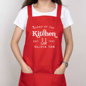 High Quality Fabric Printed High Quality New Christmas Customizable <b>Apron</b> Usa For Export - Product Image 5
