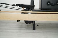 Nouveau design certifié CE, équipement de fitness léger et pliable pour la maison, Reformer de Pilates pliable en bois d'érable pour le dropshipping