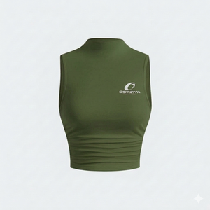 Ostriya Intl Último Estilo, Camiseta sin Mangas de Lona Tejida para Mujer, de Secado Rápido, Transpirable y Antiencogimiento, Colección de Verano, Ropa Deportiva Informal - Product Image 5