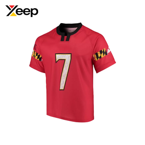 ชุดลาครอสสำหรับผู้ชาย XEEP รุ่น XC-LU-09 น้ำหนักเบา ระบายอากาศได้ดี ผลิตจากโพลีเอสเตอร์ พิมพ์ลายด้วยความร้อน คุณภาพสูง บริการ OEM - Product Image 4