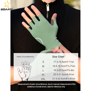 Guantes de Ciclismo para Hombre y Mujer, Guantes Transpirables Ligeros de Medio Dedo para Bicicleta de Montaña y Carretera - Product Image 6