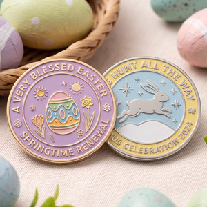 Moneda de desafío personalizada, Marktex - Product Image 2