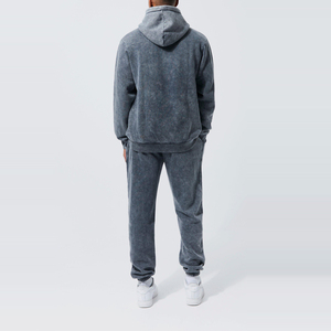 Chándales de Gran Tamaño con Logotipo Personalizado de Alta Calidad al por Mayor OEM, Sudadera con Capucha de Estilo Deportivo para Hombre - Product Image 2