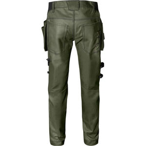 Pantalon de travail réfléchissant pour homme RICSA INTERNATIONAL, noir, polyester, certifié CE, plusieurs poches, résistant à l'abrasion, haute visibilité - Product Image 4