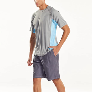 T-shirt de sport pour homme, coupe ajustée et confortable, idéal pour la gym, la course et l'entraînement sportif - Product Image 2