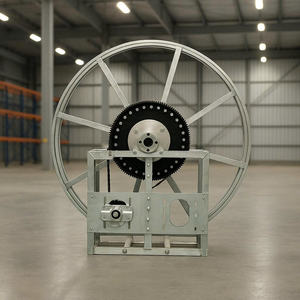 Carrete de Manguera de Aviación de Aluminio Duradero TechnoJet 100-800 GPM, de Una Sola Tira, para Reabastecimiento de Aeronaves, Proveedor OEM/OBM de Exportación Premium - Product Image 3