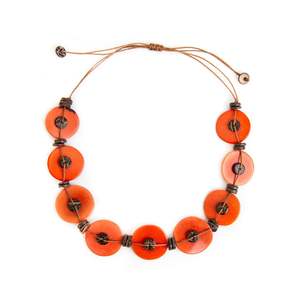 Collar de Resina Elegante para Uso Diario de RR ENTERPRISES, Accesorios de Moda de Cristal Hechos a Mano, Joyería Única para Usar - Product Image 3