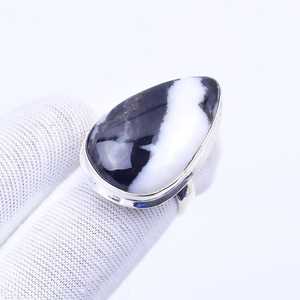 Teardrop Buffalo Turquoise <b>Ring</b> 925 Sterling Silver Boho Jewelry Handmade Natural Stone <b>Ring</b> For Women - Product Image 6