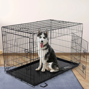 Caisse en fil métallique réglable en Offre Spéciale Cage pour chien de luxe Abri pour <span class=keywords><strong>animaux</strong></span> de compagnie stable et durable pour une utilisation extérieure - Product Image 2