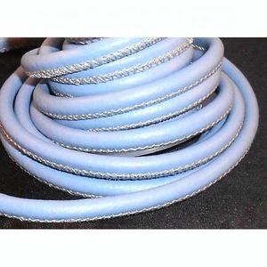 Premium Genuine Nappa Leather Cords Soft Round Drawstring Straps for Shoes and Bags Bulk Wholesale Purchase Rubber Material - Product Image 1