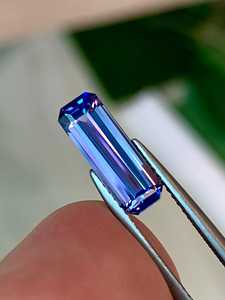Pierre précieuse tanzanite bleue naturelle, taillée, provenant de Tanzanie, pour la fabrication de bijoux, bagues, pendentifs, vente en gros - Product Image 3
