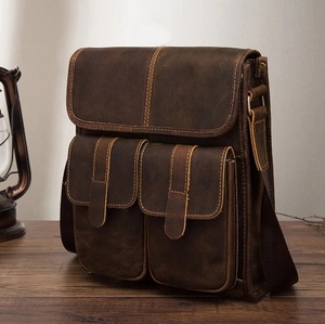 Wholesale Price High Quality Genuine Leather Handmade Eco-friendly Durable Lady Portable Crossbody <b>Messenger</b> <b>Bag</b> - Product Image 1