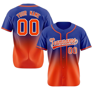 Maillot de baseball d'hiver personnalisé avec boutons, écologique, séchage rapide, nom, numéro, logo d'équipe, pour hommes, femmes, garçons, OEM, ODM, vente en gros - Product Image 3