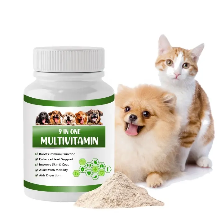 猫と犬のためのUltimatesプロバイオティクスマルチビタミンサプリメント自然免疫サポートとアレルギー緩和フォーミュラヘルスケア
