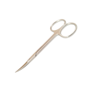 กรรไกรตัดไอริสโค้งสแตนเลสขนาด4.5นิ้วปลายแหลมเครื่องมือผ่าตัดด้วยมือแหล่งพลังงานพื้นฐาน - Product Image 3