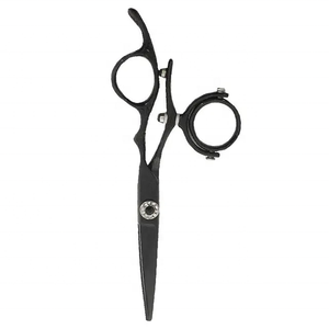 Hair Cutting Scissors 5.5'' 6" AQIABI JP Stainless Right-Handed Medium Handle 28 Teeth Thinning <b>Shears</b> Scissors CE By Tegra CO - Product Image 5