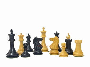 Juego de Ajedrez de Madera de Lujo Hecho a Mano de Alta Calidad con Rey de 3.5 Pulgadas, Diseño Duradero para Uso Unisex en Interiores/Exteriores - Product Image 4
