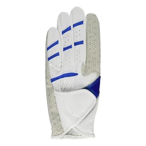 Guantes de Golf Ultra Grip Transpirables Blancos y Azules Profesionales de Alta Calidad en Cuero PU para Deportes - Product Image 6