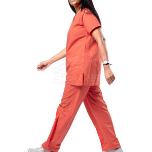 Uniforme de Enfermería Clásico para Mujer, MOQ Bajo, Tejido de Alta Calidad, Ajuste Cómodo, Personalizable para Ropa de Trabajo en el Sector Salud - Product Image 4