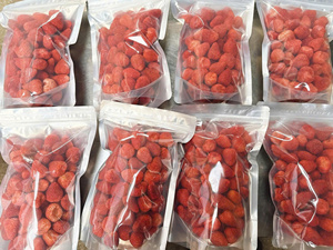 BEST-SELLER Fraises lyophilisées durables, tranches de fruits de haute qualité, collation écologique pour la pâtisserie et les céréales, prix direct - Product Image 6