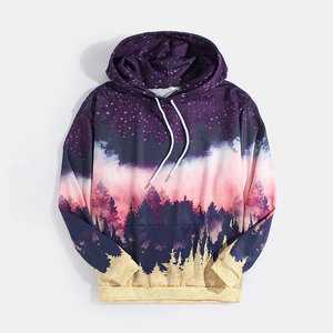 เสื้อฮู้ดดี้แบบสวมหัวดีไซน์เองคุณภาพสูงสำหรับผู้ชาย แบบพื้นฐาน สไตล์ลำลอง ไซส์ใหญ่พิเศษ พร้อมลายพิมพ์แบบซับลิเมชั่น - Product Image 1