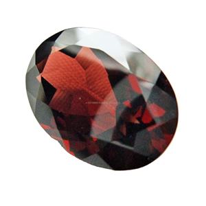 โกเมนสีแดงธรรมชาติ100% พลอยทรงหลวมตัดทรงรีขนาดกำหนดเองเครื่องประดับทำด้วยมือคุณภาพดีหินหลวมขายเป็นจำนวนมาก - Product Image 4