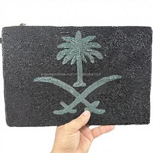 กระเป๋าถือสะพายข้างผู้หญิงสไตล์โบฮีเมียนอินเดีย ทำจากผ้าฝ้าย ดีไซน์เนอร์  จุของได้เยอะ ทำด้วยมือ เหมาะสำหรับงานกลางคืน เดินทาง ช้อปปิ้ง  ประดับลูกปัด  แบบโบโฮ - Product Image 1