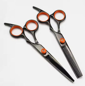 Essential Stainless Steel <b>Barber</b> Hair Cutting Scissors Right-Handed Lightweight Top Hair Tools Accessories Sharp Straight <b>Blade</b> - Product Image 2