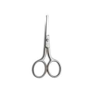 Ciseaux de qualité supérieure en acier inoxydable pour la coupe des poils du nez/des oreilles, à pointe arrondie, produit de beauté avec logo et couleur personnalisés - Product Image 2