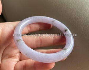 Wholesale Best Quality Luxury <b>Resin</b> <b>Jewellery</b> Pink Clear Bangle Bracelets for Women From Indian Exporter - Product Image 2