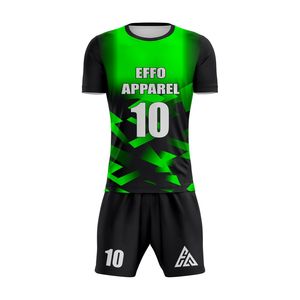 Service OEM, uniformes de football personnalisés, 100% polyester, séchage rapide, respirant, léger, vêtements d'entraînement, nouveau design, prix bas, en vente - Product Image 4