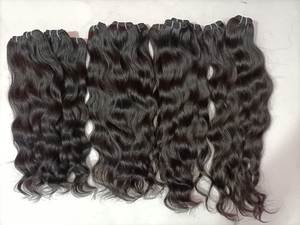 Extensions de cheveux naturels indiens Remy à double donneur, tissage à double trame, 26 pouces, 100g, boucles profondes - Product Image 3