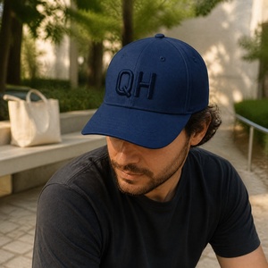 หมวกเบสบอลปักลาย QH แบบ 6 แผง ปรับขนาดได้ 男女兼用 สวมใส่สบาย เหมาะสำหรับฤดูใบไม้ผลิและฤดูร้อน ทำจากเส้นด้ายฝ้าย สำหรับผู้ใหญ่ - Product Image 4