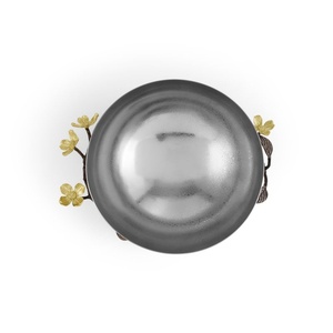 Bol à fruits en aluminium, centre de table moderne, luxe décoratif, or, écologique, durable, 2026 Saleem International - Product Image 4