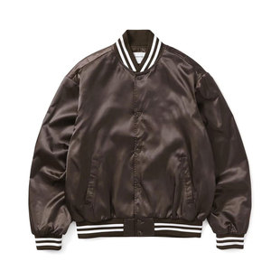 Comfortable Custom Made Satin <b>Jacket</b> For <b>Men's</b> <b>Long</b> Sleeves Breathable Winter <b>Jacket</b> For Online Sale - Product Image 1
