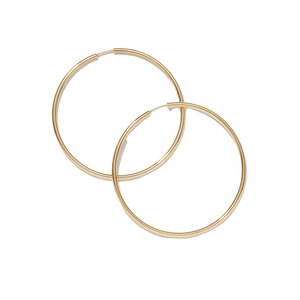 ARGE-pendientes de Arete antiguo, de talla grande - Product Image 1