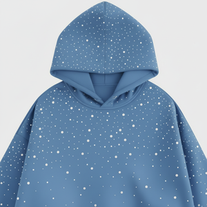 Custom Rhinestone Hoodie Unisex High Quality Custom Diamond Cotton Fleece <b>Pullover</b> <b>Men</b> Rhinestone Hoodie - Product Image 2