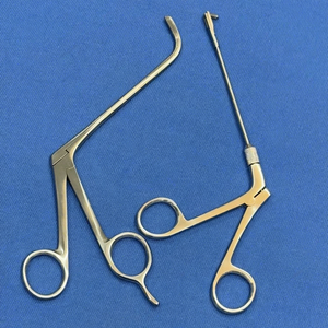 Frontal Sinus ENT <b>Punch</b> Forceps <b>Set</b> Curved 2.5mm Cut & Backbiting Antrum <b>Punch</b> Nasal Endoscopic Sinus Surgery Instruments Reusab - Product Image 5