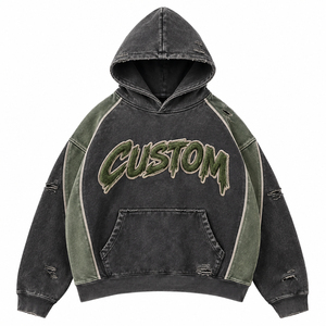 <b>Mens</b> <b>Hoodie</b> <b>Red</b> <b>hoodie</b> heavyweight fleece wholesale <b>hoodie</b> <b>for</b> US boutique retailers with private label Wholesale Rate OEM - Product Image 5