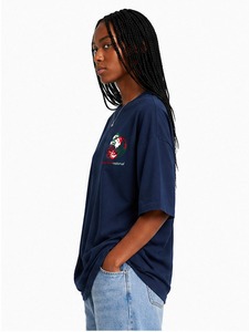 Camiseta Oversize para Mujer, Superventas, Verano, Moda, Manga Corta, Ecológica, Transpirable, Poliéster/Algodón, Secado Rápido - Product Image 3