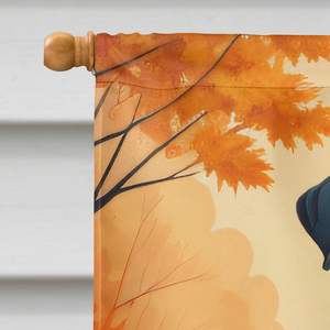 Bóxer blanco, Bandera de Casa de otoño, poste de manga de porche grande, pancarta decorativa para patio, ilustraciones para colgar en la pared, poliéster Multicolor, varios - Product Image 3