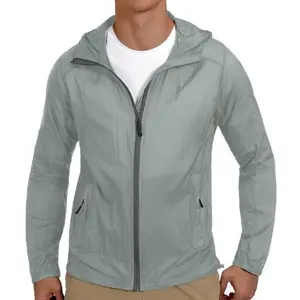 Erkekler için boyutu üzerinde açık rüzgarlık ceket moda basit stil su geçirmez kış yürüyüş hafif rüzgar geçirmez ceket