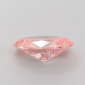 Diamant CVD rose vif fantaisie de 3 carats, de forme ovale, de luxe, cultivé en laboratoire, clarté VS1, très bonne finition, diamant non monté pour bijoux - Product Image 5