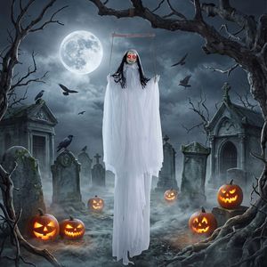 Decorazione di Halloween con Occhi Luminosi e Suoni Spaventosi - Product Image 4