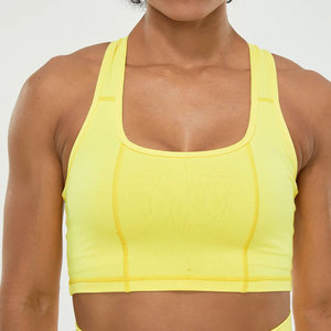 Vêtements de sport pour femmes personnalisés 2024, vente en gros, haute qualité, ensemble 3 pièces, uni, asymétrique, respirant, en Spandex/Polyester, taille haute - Product Image 5