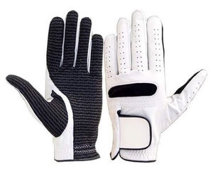 Gants de golf pour hommes OptiColor de qualité supérieure en cuir véritable Cabretta PU, pour droitiers et gauchers, vente en gros - Product Image 4