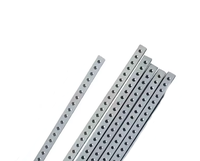 RDEKONO M2*6 M2*5 Pièces d'emboutissage en aluminium professionnelles 42TE Composants électroniques Rails horizontaux Insert fileté