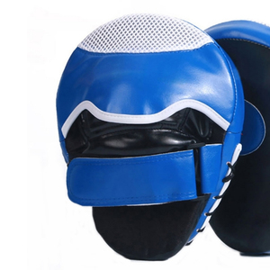 Guantes de Boxeo Azules, Manoplas de Entrenamiento y Objetivo de Golpeo Transpirable - Product Image 5